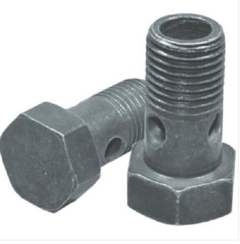 Mild Steel Hexagonal Banjo Bolt Used In Automotive Fuel, Motor Oil