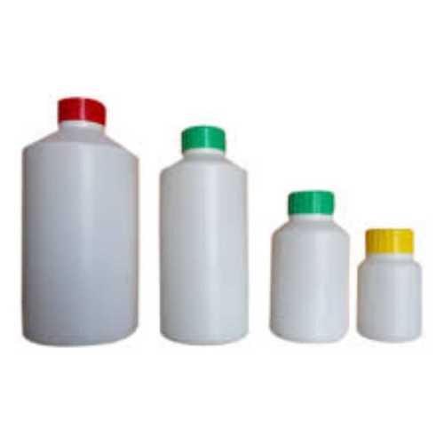 Round Shape White Hdpe Plastic Chemical Bottle For Packaging Liquids Size: As Per Customer