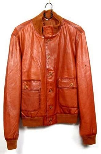 Winter Tan Color And Plain Design Ladies Full Sleeve Leather Jacket For Daily Wear With Zipper Style Closure