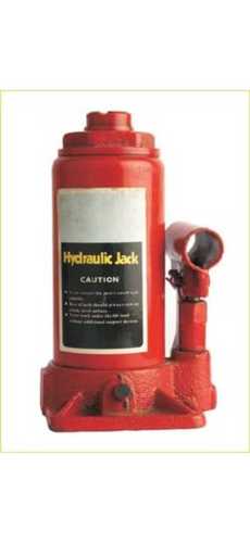 10 Ton Capacity Paint Coated Mild Steel Hydraulic Bottle Jack for Automobile Industry