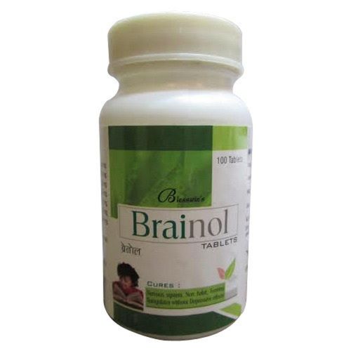 100% Herbal No Side Effects Brain Health Memory Booster Tablet For Anxiety And Stress