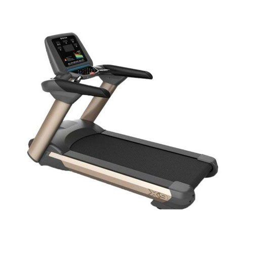 Black 25 Mm Running Deck 3 Hp 180 Kg. Load Bearing X9 Commercial Exercise Treadmill 