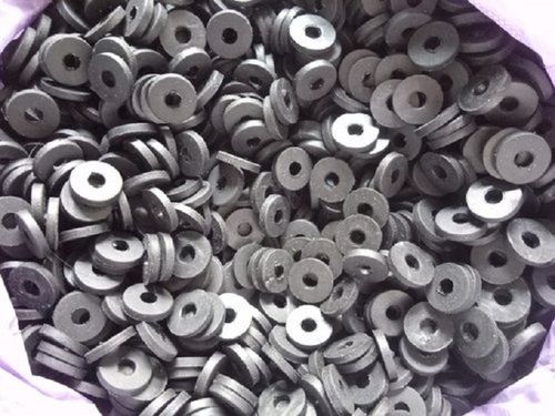 Innate Flexibility 2Mm Black Ring Shape Fine Finished Natural Nitrile Rubber Washer For Automobile Industry