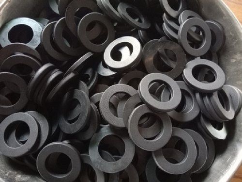 Innate Flexibility 30X18X3Mm Black Fine Finished Ring Shape Natural Epdm Rubber Washer For Automobile Industry