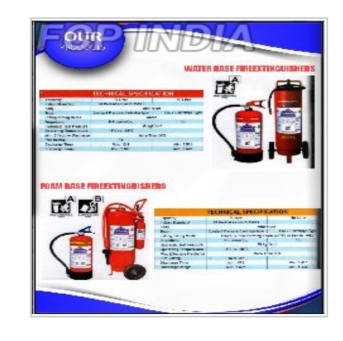 AFFF TYPE FIRE EXTINGUISHES WITH AVAILABLE CAPACITY 9 LITRE AND 50 LITRE