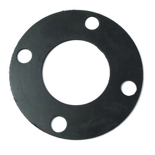 Black Fine Finished Round Shape Natural Silicone Rubber Washer For Automobile Industry