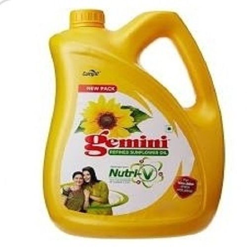 Gemini Refined Sunflower Oil Vitamins A,D And E with Long Shelf Life 