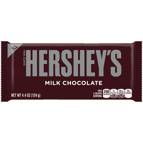 Hunger Savior, High Nutritional Content Hersheys Milk Chocolate Giant Bar