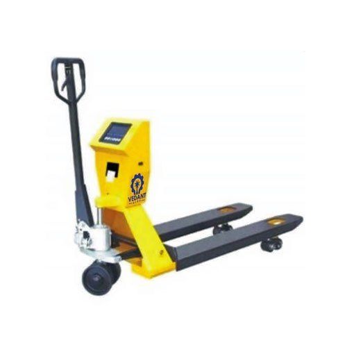 Longer Running Life Mild Steel Weigh Scale Hand Pallet Truck (Capacity 1000 Kg) Application: Industrial