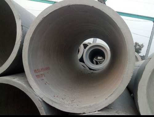 Round Shape Grey Color Transite Cement Pipe, Cylindrical Shape