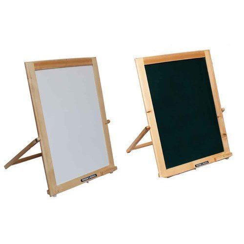 Square Shap Roger And Moris Double Framed Easel With Black And White Color Power Source: Manual