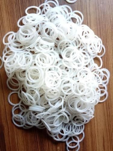 40-50Mm A Grade Ring Shape White Natural Silicone Rubber Gasket For Automobile Industry Temperature Resistance: Maximum 250 Degree C