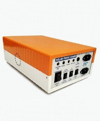 Orange And White 7 To 26 Ah Battery Fence Machine Used In Agriculture, Industrial