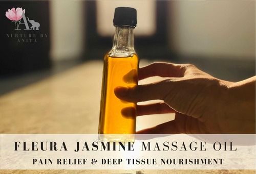 ANITA's Fleura Jasmine Massage Oil - Deep Tissue Nourishment