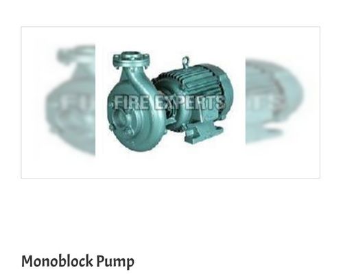 Coated Surface Finish Monoblock Pump with Available Capacity Up to 75 cubic m/hr
