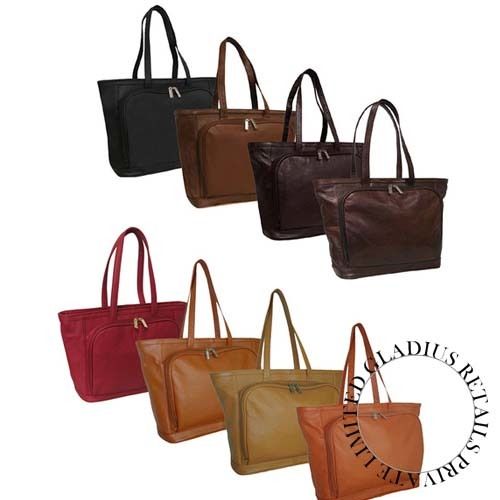 Rectangular Shape, Plain Design And Very Spacious Leather Ladies Fancy Bag For Daily Wear