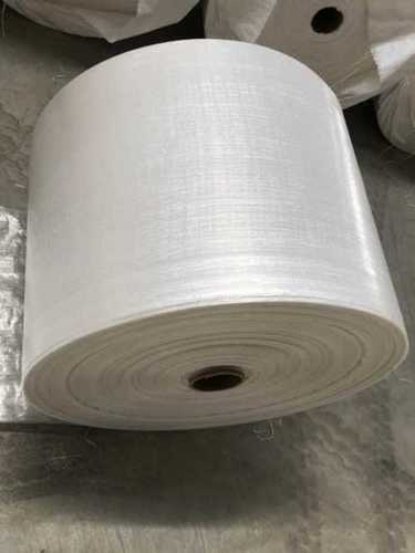 White Laminated Polypropylene Fabric Roll For Industrial Packaging