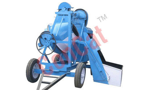 10.7 Cft Concrete Mixer Mechanical Hopper With Diesel Engine And 10 Hp Power Motor