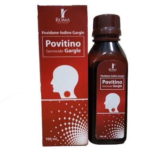 2% W/v Povidone Iodine Germicide Mouth Gargle