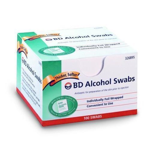 70% Isopropyl Alcohol Non Sterile White Bd Alcohol Swabs For Hospital Use Grade: Medical