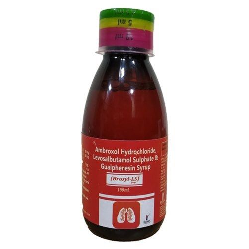 Ambroxol Hydrochloride, Levosalbutamol Sulphate And Guaiphenesin Cough Syrup General Medicines