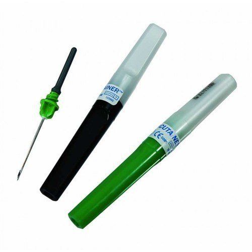 Black Color Hospital and Medical Use 22G Disposable DD Flashback Needle 