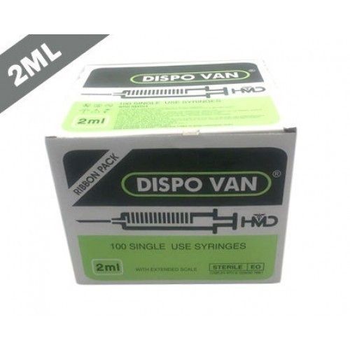 Disposable Clinical Dispo Van 2Ml Single Use Sterile Syringes With Needle Grade: Medical