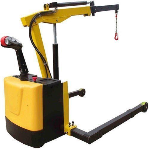 Free From Defects Yellow And Black Battery Operated Floor Crane (Capacity 9 Ton)