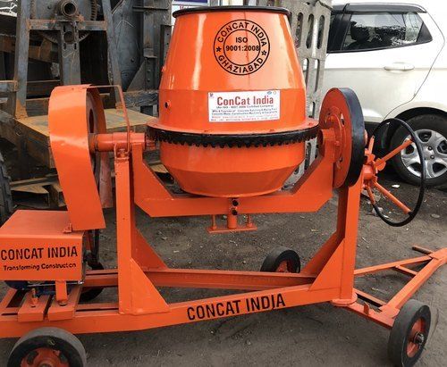 Half Bag Portable Concrete Mixer With 2 HP Power Motor And Electric Engine