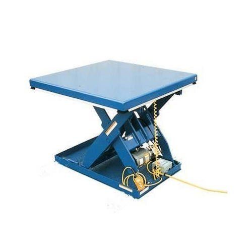 Mild Steel Industrial Electro Hydraulic Scissor Lift Table (Capacity 6.5 Ton)