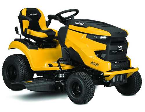 Ride On Lawn Mower with 3 Gallons Fuel Tank Capacity