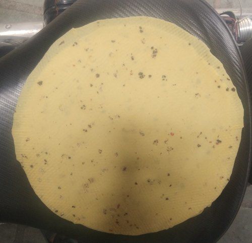 Urad and Mung Dal Meeth Papad With 9 Inch Diameter and 3 Months Shelf Life