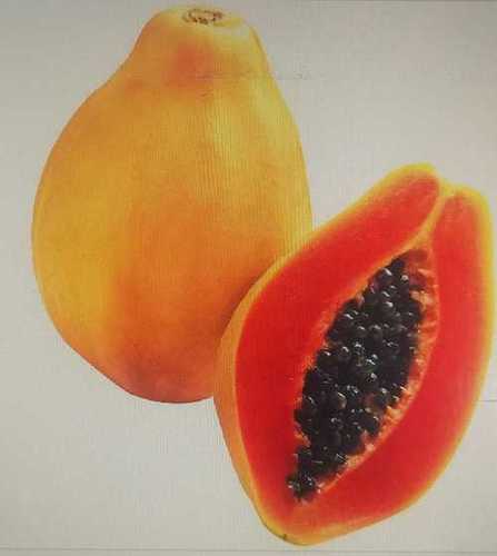 Yellow and Green 100% Mature Sweet Taste Rich Vitamin Fresh Papaya