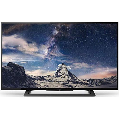 LED TV - 40 Inch, Black Plastic Panel | 1920 x 1080 Resolution, Free Stand, 1 Year Warranty