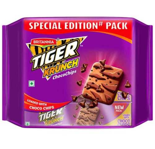Delicious Taste Britannia Tiger Krunch Chocochip Biscuits, 400g