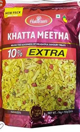 Delicious Taste Haldiram'S Khatta Meetha Namkeen with New Pack 10% Extra