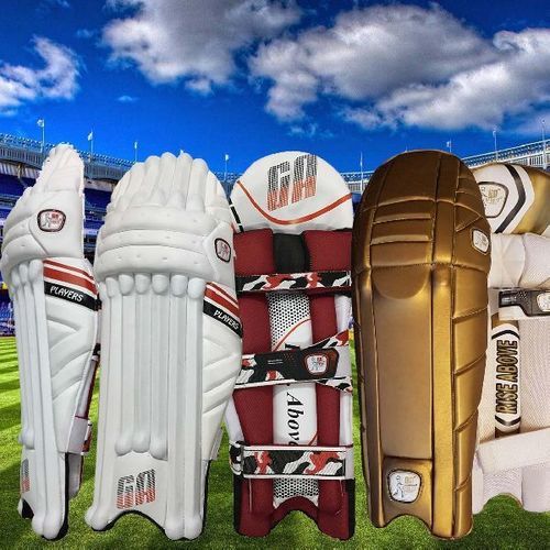 Multi Colors Wear-Resistant Unisex Plain Pu Cricket Batting Leg Guards Pad With Light Weighted Age Group: Adults