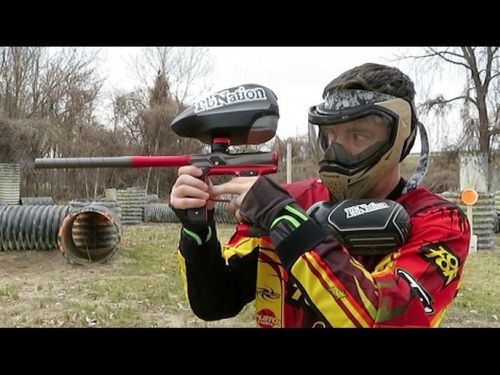 एल्युमिनियम आउटडोर स्पोर्ट्स पेंटबॉल मार्कर गन