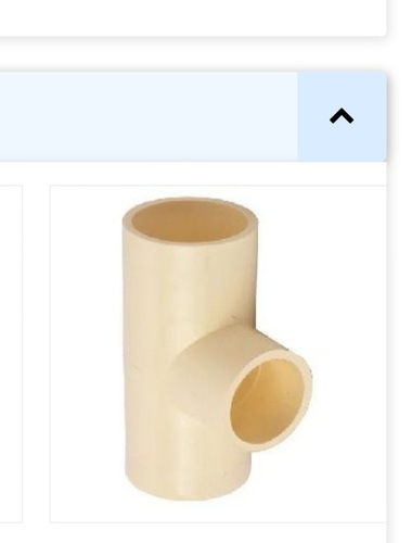 Rust Resistant and Plain Pattern Yellow Threading Fitting Type CPVC Coupler