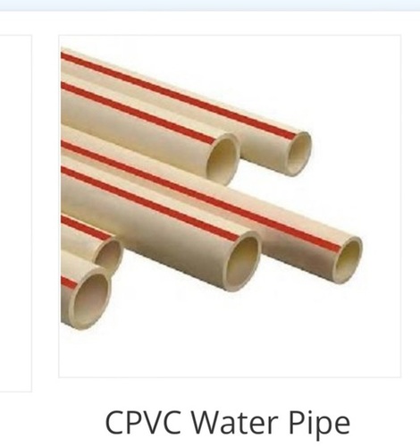 रस्ट रेसिस्टेंट और प्लेन पैटर्न येलो कलर थ्रेडिंग फिटिंग टाइप CPVC वाटर पाइप