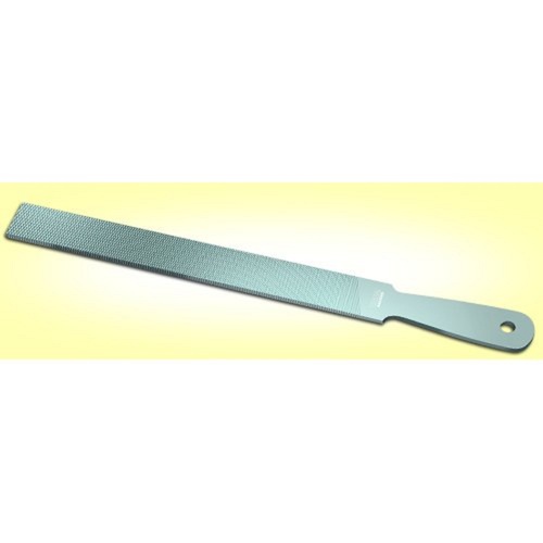 Rectangular Tata Fil006 250 Mm Steel Flat Hand File For Hardware And Metalworking Use