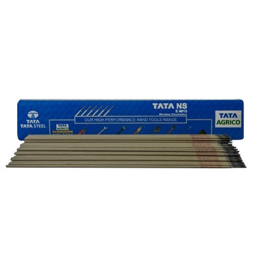 Green Tata Mns002 2.90X350 Mm Mild Steel Welding Electrode Rod (90 Pieces Per Box)