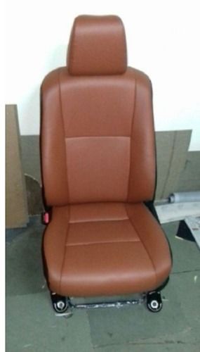 Weathertek Brown Pu Leather Seat Cover For Front And Back Vehicle Type: Four Wheeler