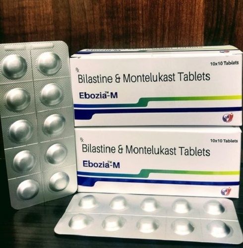 Bilastine 20 Mg Plus Montelukast 10 Mg Tablets