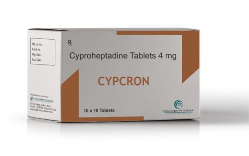 Cyproheptadine Tablets 4Mg Cool And Dry Place