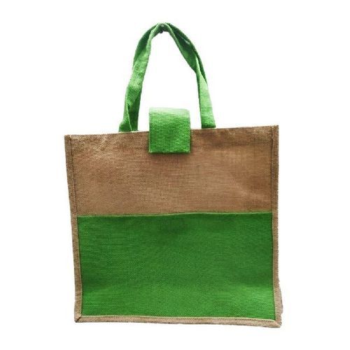 Comes In Various Colors Easy To Carry Lightweight Plain Organic Jute Tote Bags With Loop Handle For Shopping Purpose