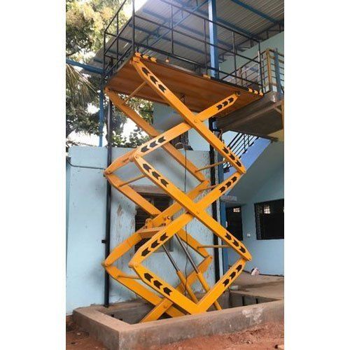 Longer Functional Life Color Coated Mild Steel Industrial Hydraulic Scissor Lift Table