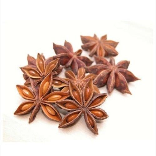 Solid Whole Spice Moisture 13.5 Percent Rich Natural Taste Healthy Dried Brown Star Anise