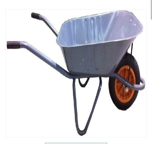 Portable Industrial Durable and Crack Proof Rust Resistant Single Wheel Barrow