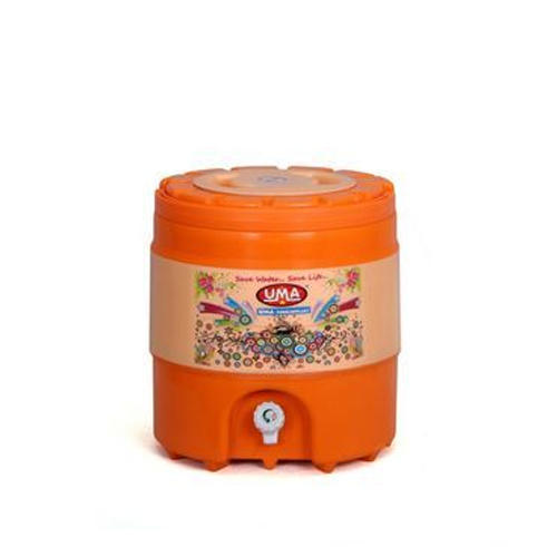 12 लीटर क्षमता और 24 घंटे कोल्ड टाइम हैंडल के साथ प्रिंटेड डिज़ाइन वाटर कैंपर सामग्री: प्लास्टिक